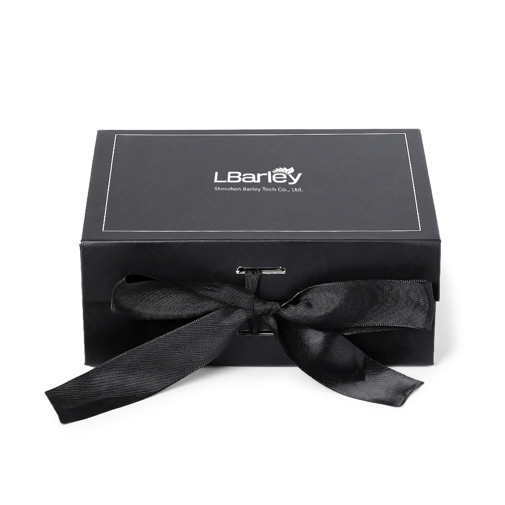 Custom Black Collapsible Magnetic Gift Box