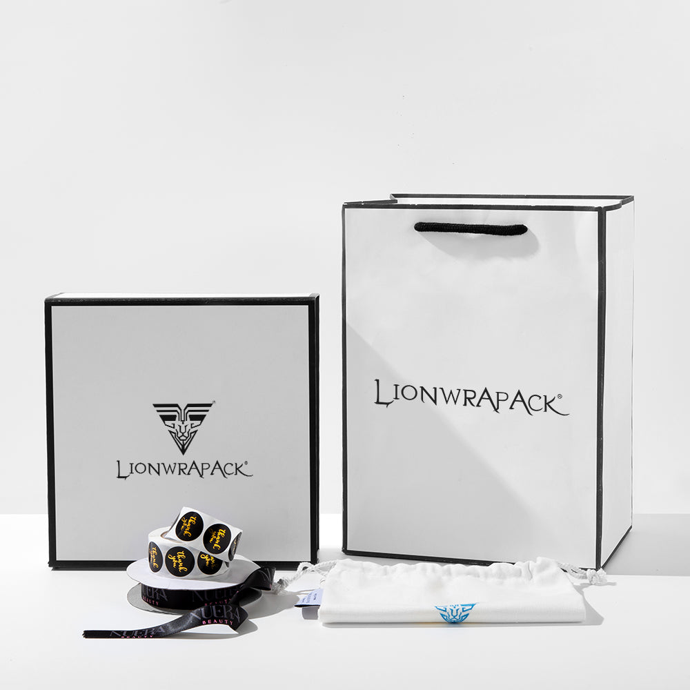 Custom Logo White Color Packaging Cardboard Folding Boxes Set