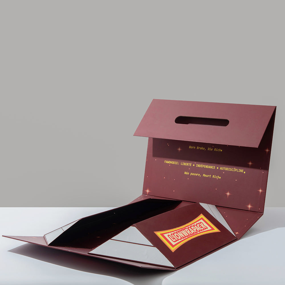 Custom Folding Carton Gift Box - overview image