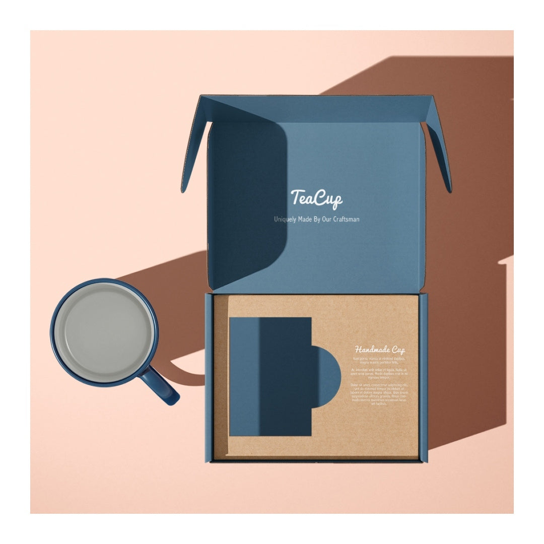 Custom Skincare Mailer Box with Fitted Inserts
