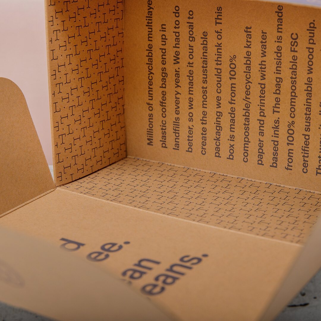 Coffee Corrugated Packaging Paper Shipping Boxes