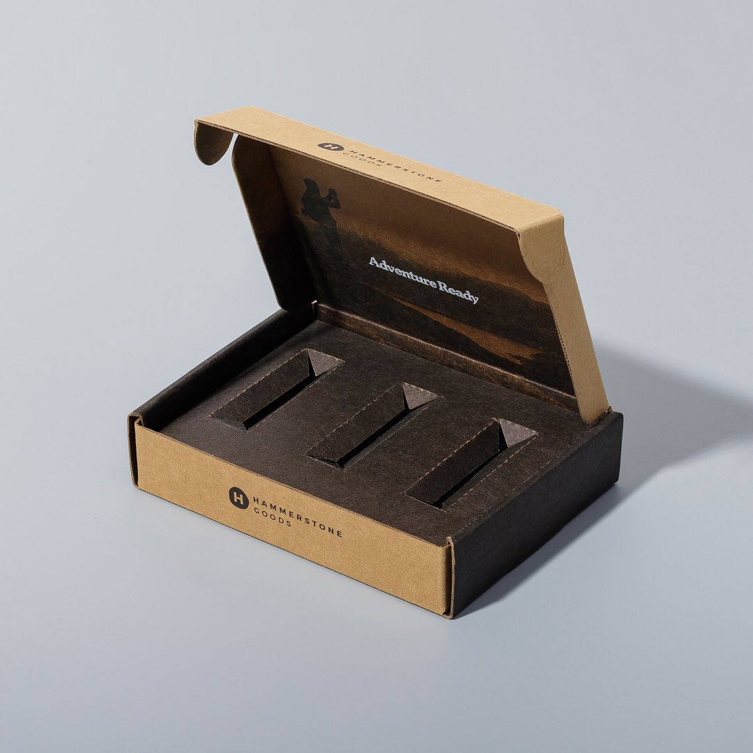 Custom Logo Kraft Mailer Box