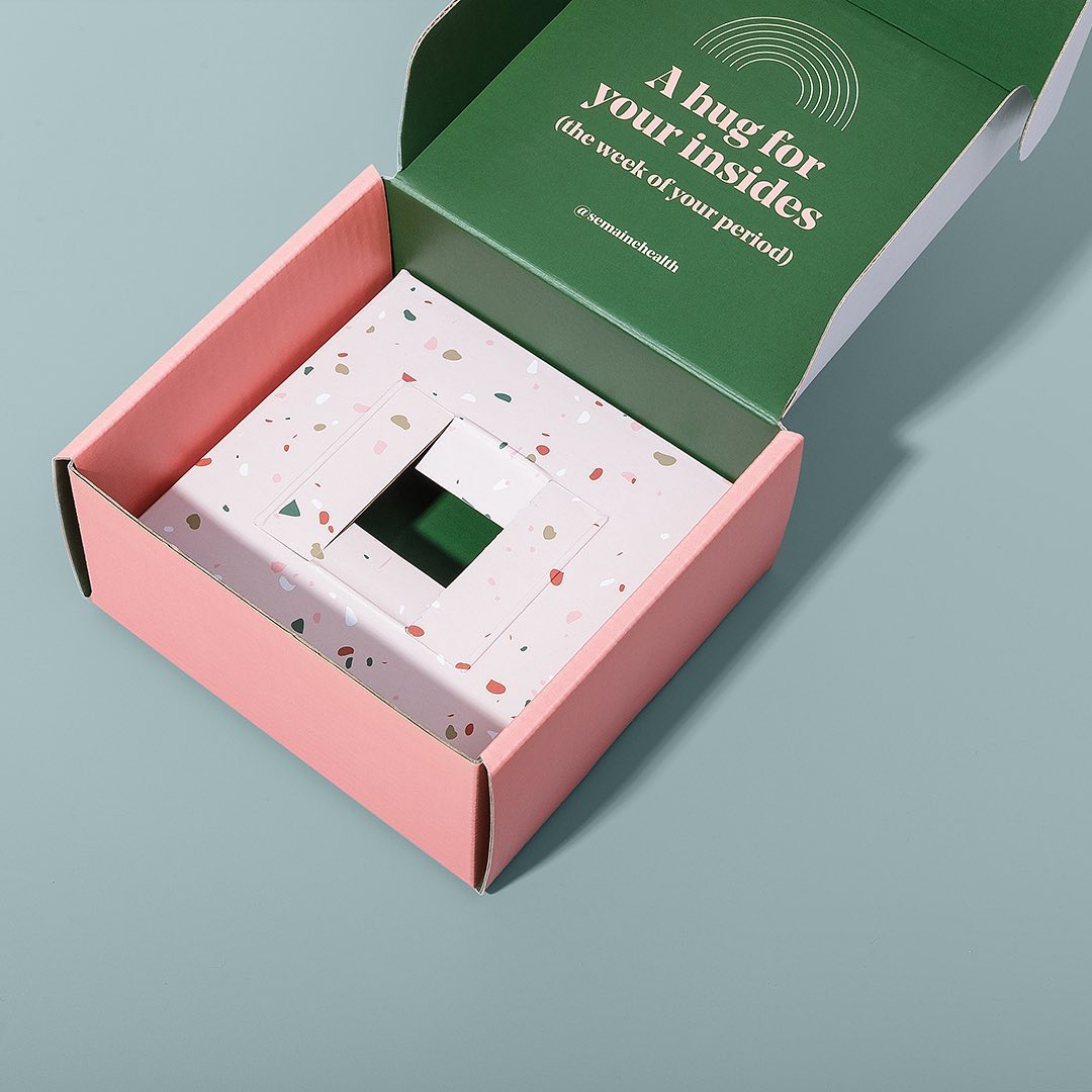 Custom Skincare Mailer Box with Printed Insert