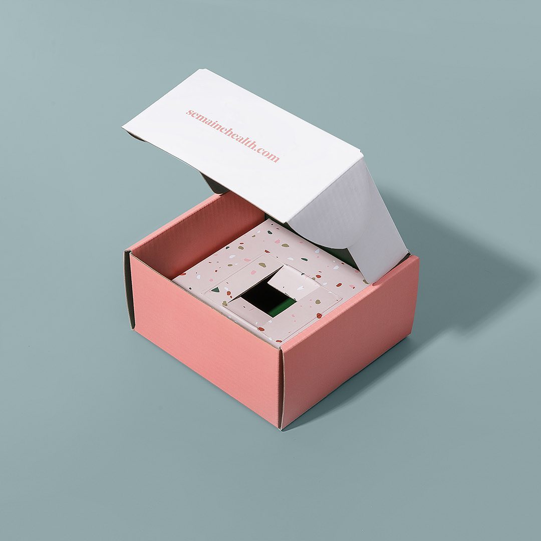 Custom Skincare Mailer Box with Printed Insert
