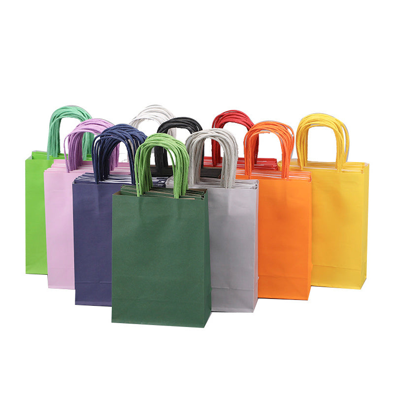 Custom Kraft Paper Shopping Bag – Style 006