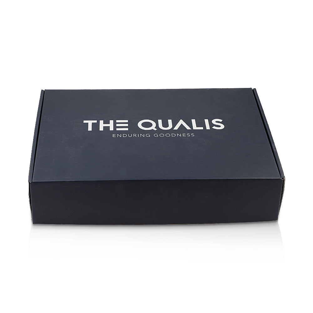 Custom Black Patterned Mailer Box