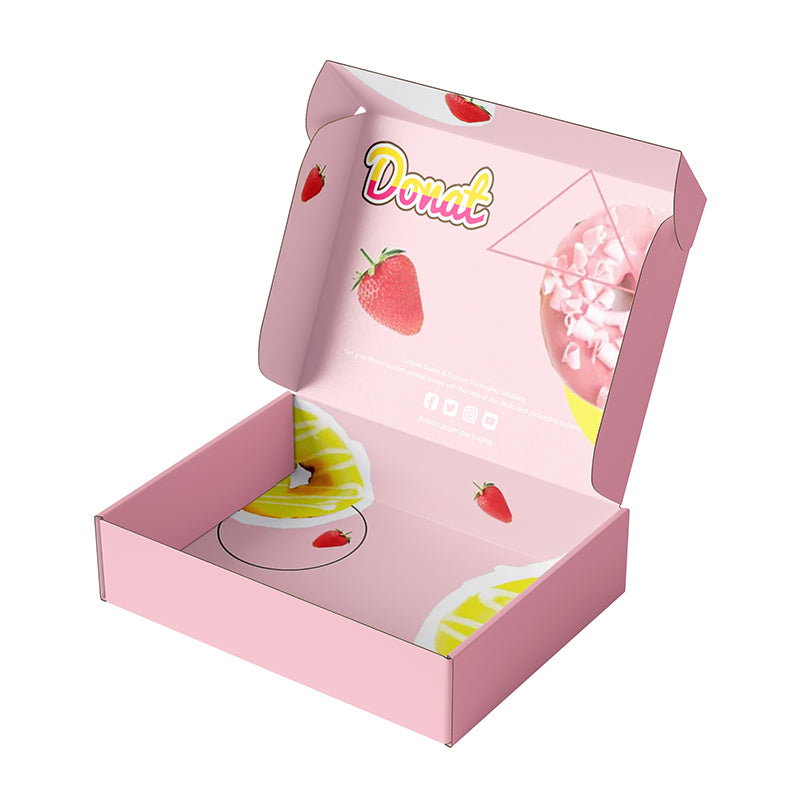 Lionwrapack Pink Packaging Box Gift Modern Mailbox Shipping Box