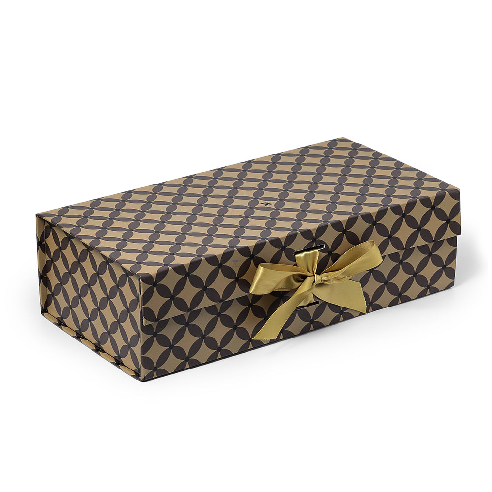 Custom Yellow Book-Style Gift Box