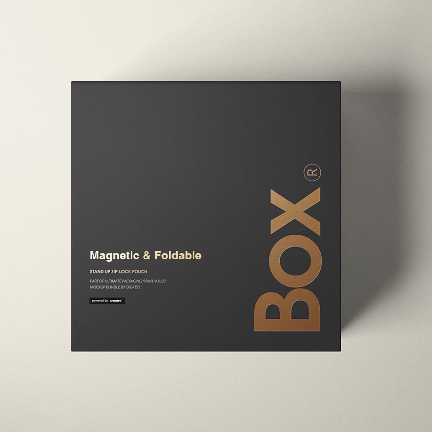 Custom Foldable Magnetic Gift Box – Style 002
