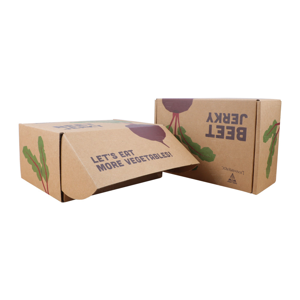 Custom Printed Kraft Food Mailer Box