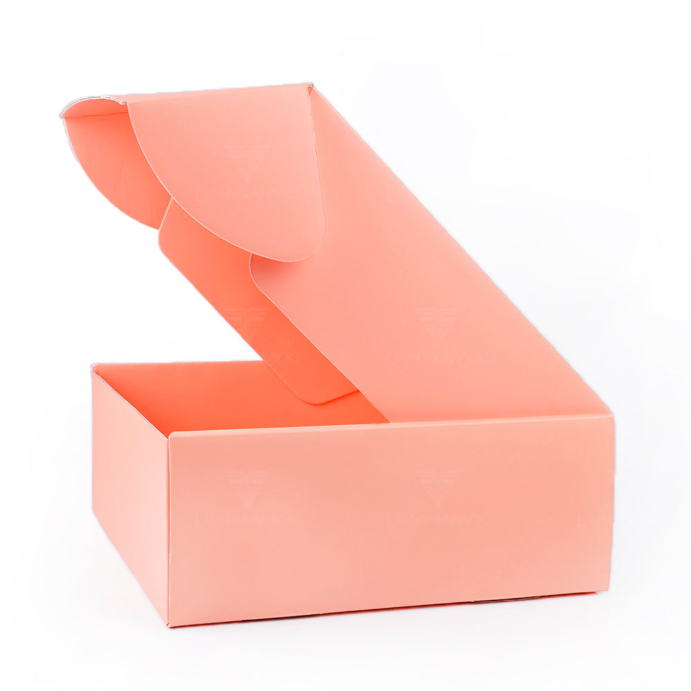 Custom Pink Folding Mailer Box