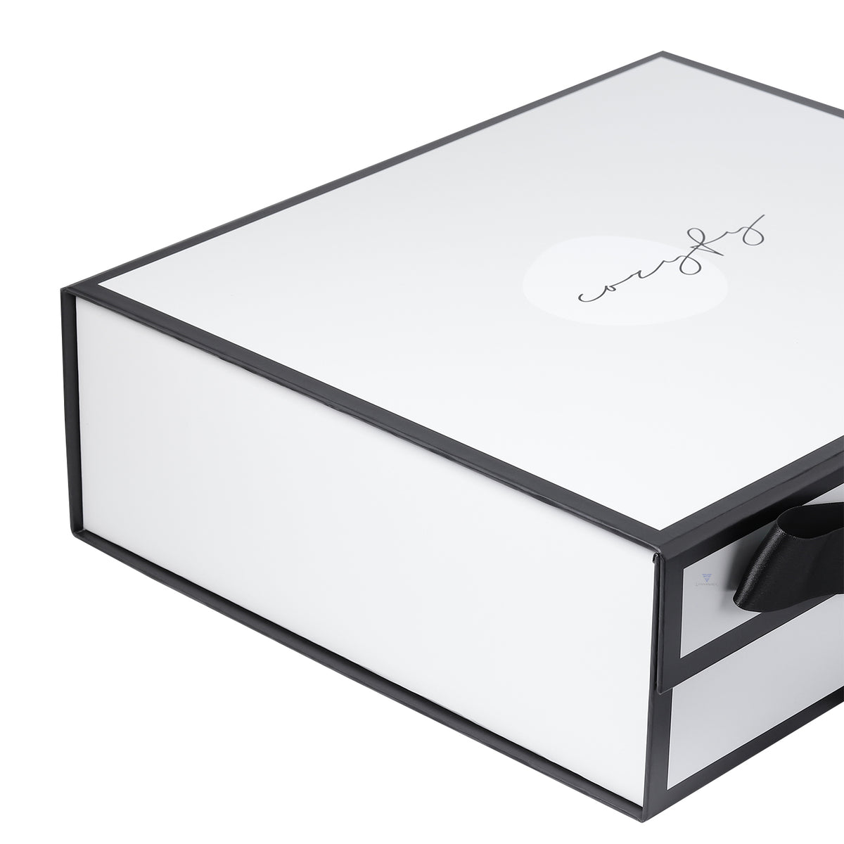 Custom Black Folding Carton Gift Box