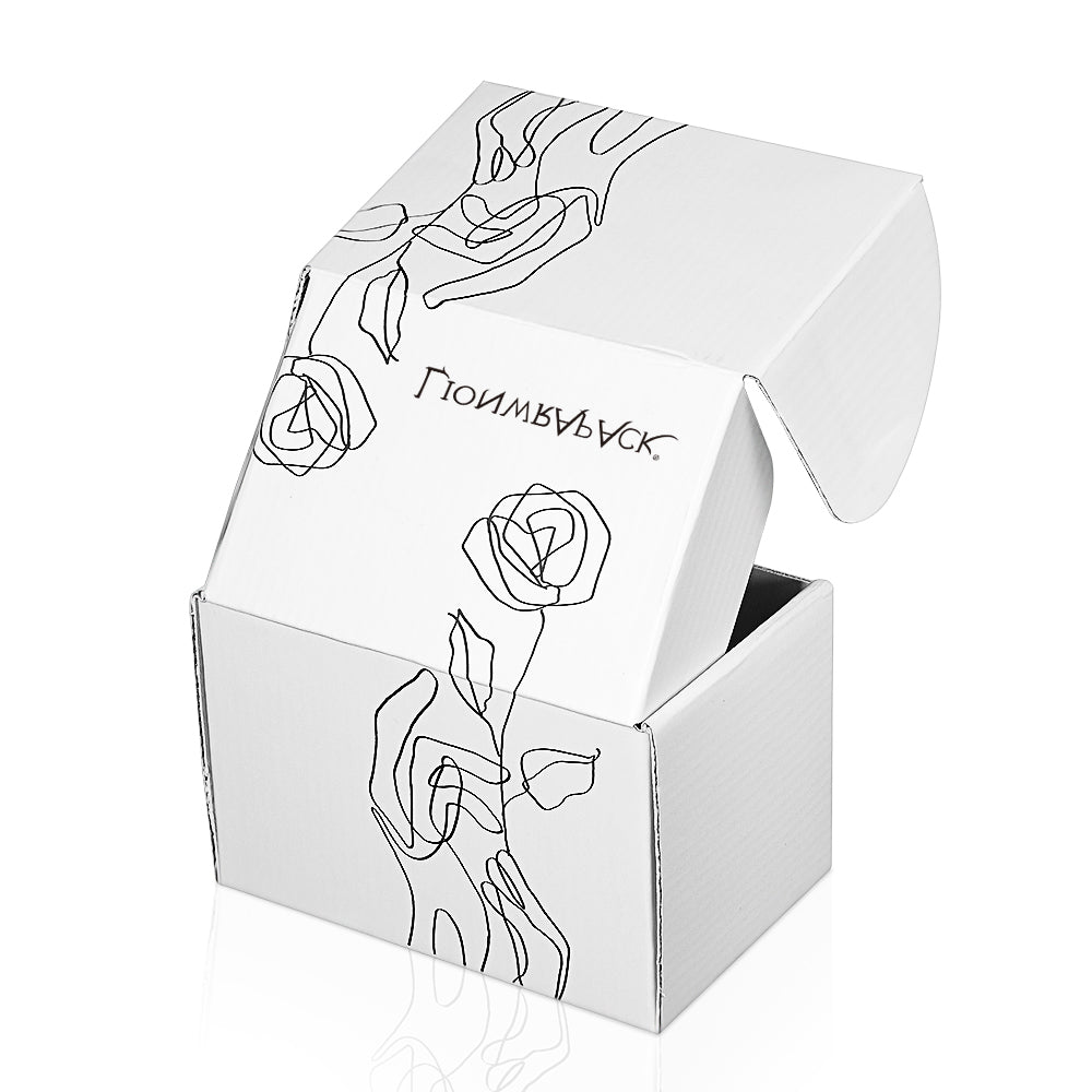 Custom Floral Printed Cosmetic Mailer Box