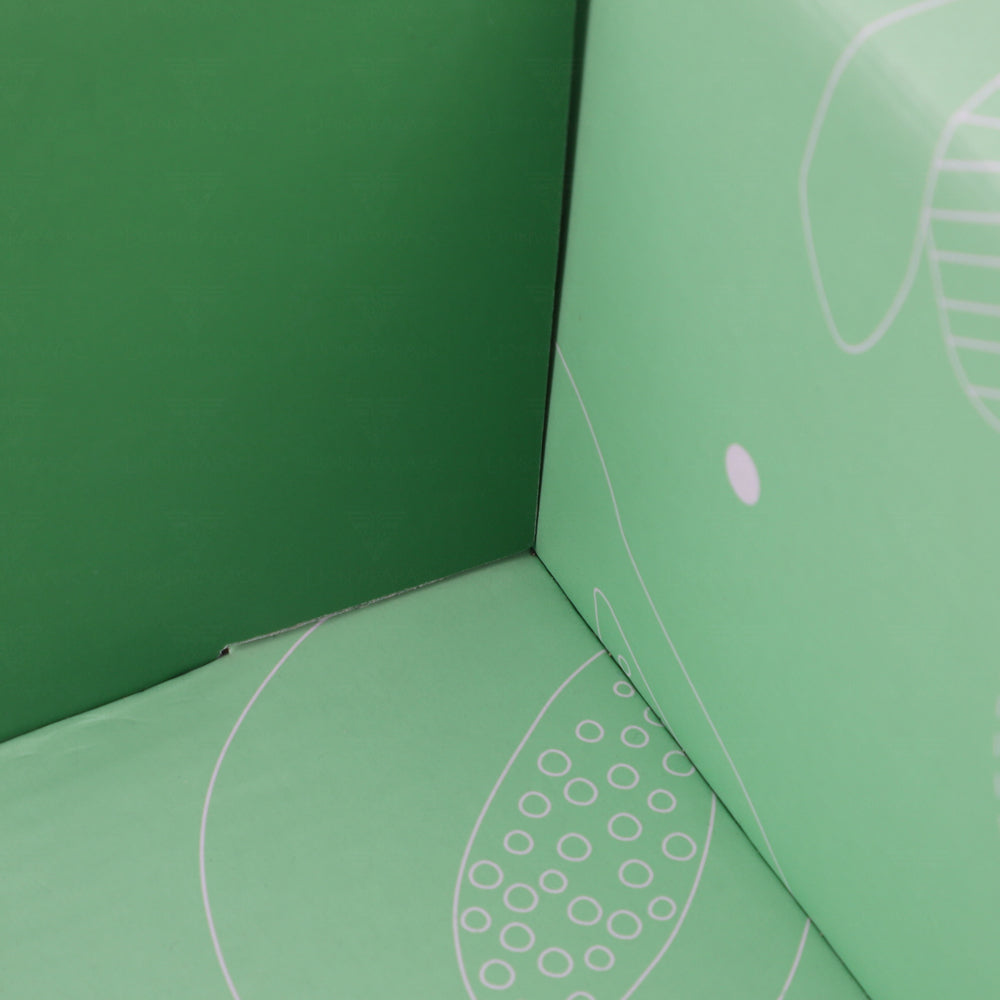 Custom Green Corrugated Mailer Box