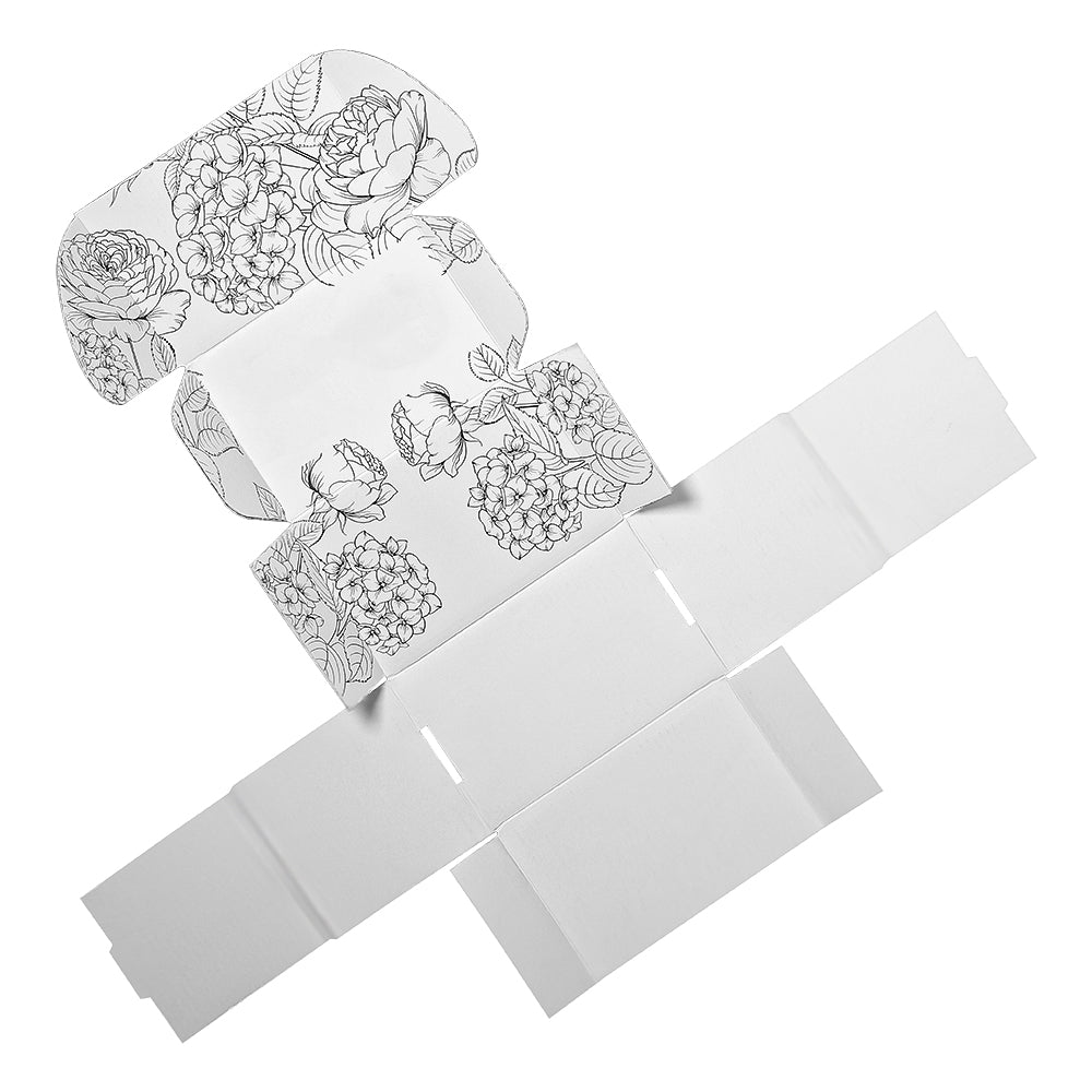 Custom Floral Printed Cosmetic Mailer Box