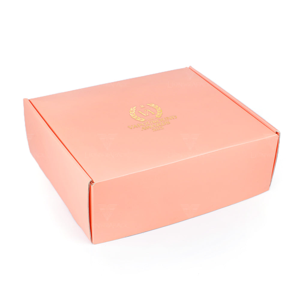 Custom Pink Folding Mailer Box