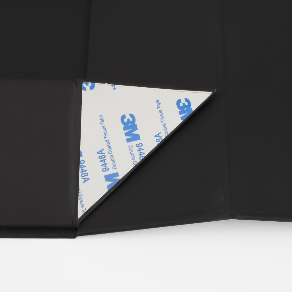 Black Flat Folding Magnetic Luxury Clothing Packing Gift Box