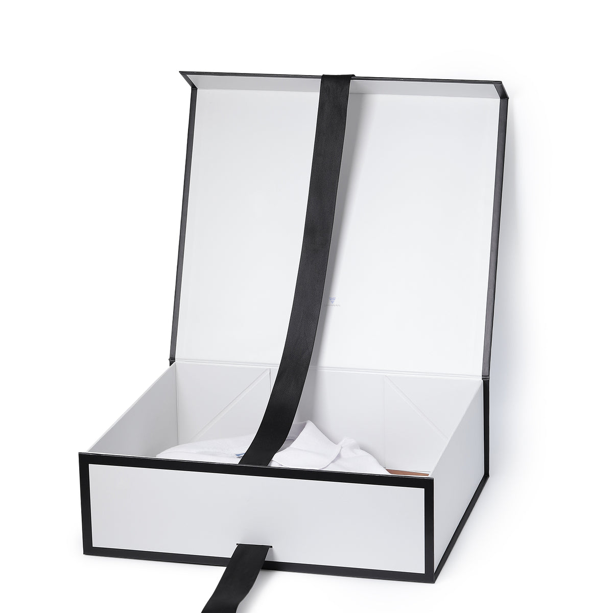 Custom Black Folding Carton Gift Box
