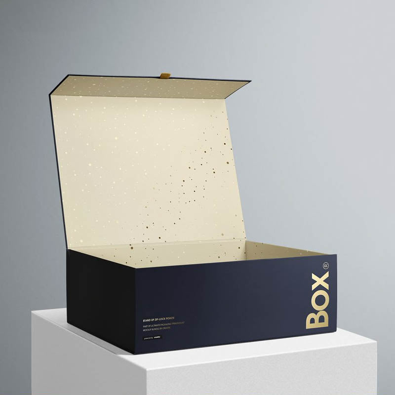 Custom Foldable Magnetic Gift Box – Style 004