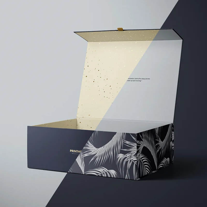 Custom Foldable Magnetic Gift Box – Style 004