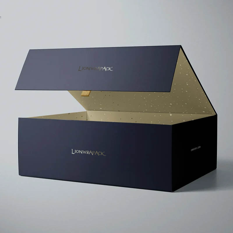 Custom Foldable Magnetic Gift Box – Style 004