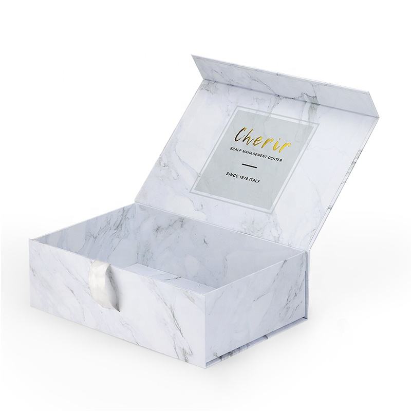 Custom White Foldable Magnetic Gift Box – Style 002