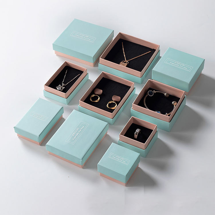 Custom Pink Jewelry Packaging Box