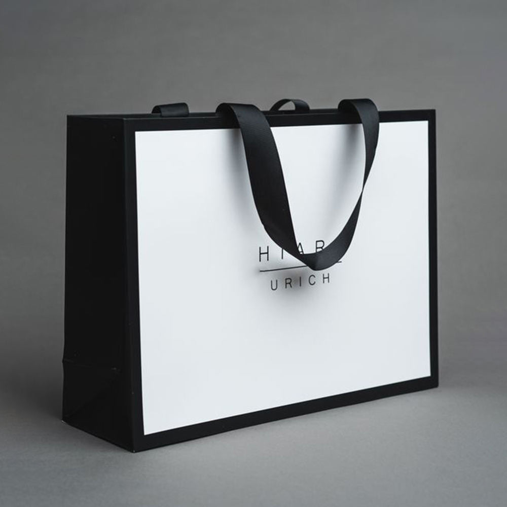 Custom Kraft Paper Shopping Bag – Style 005