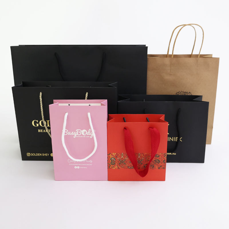 Lionwrapack Paper Bags With Your Own Personal Logo Shopping Bag