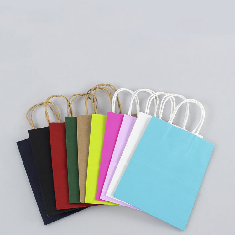Custom Kraft Paper Shopping Bag – Style 001