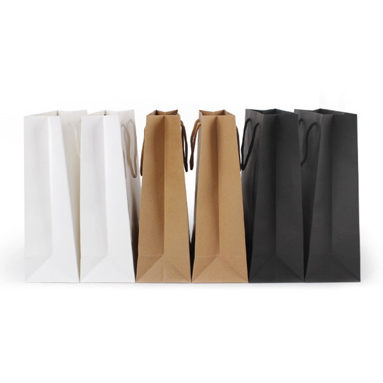 Lionwrapack Kraft Paper Bag Shopping Tote Bag