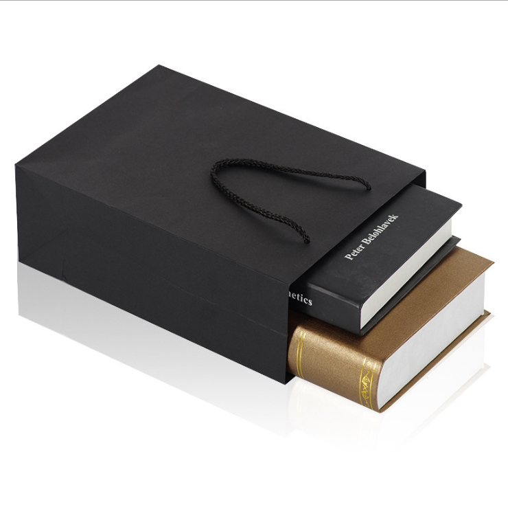 Custom Brown Paper Shopping Bag