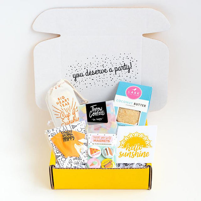 Custom Pink Corrugated Mailer Box