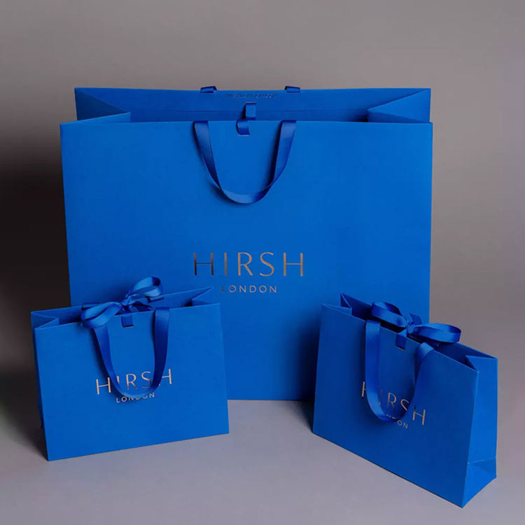 Custom Kraft Paper Shopping Bag – Style 005