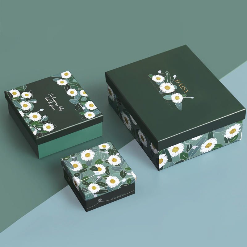 Lionwrapack paper packaging kraft lid and base gift box