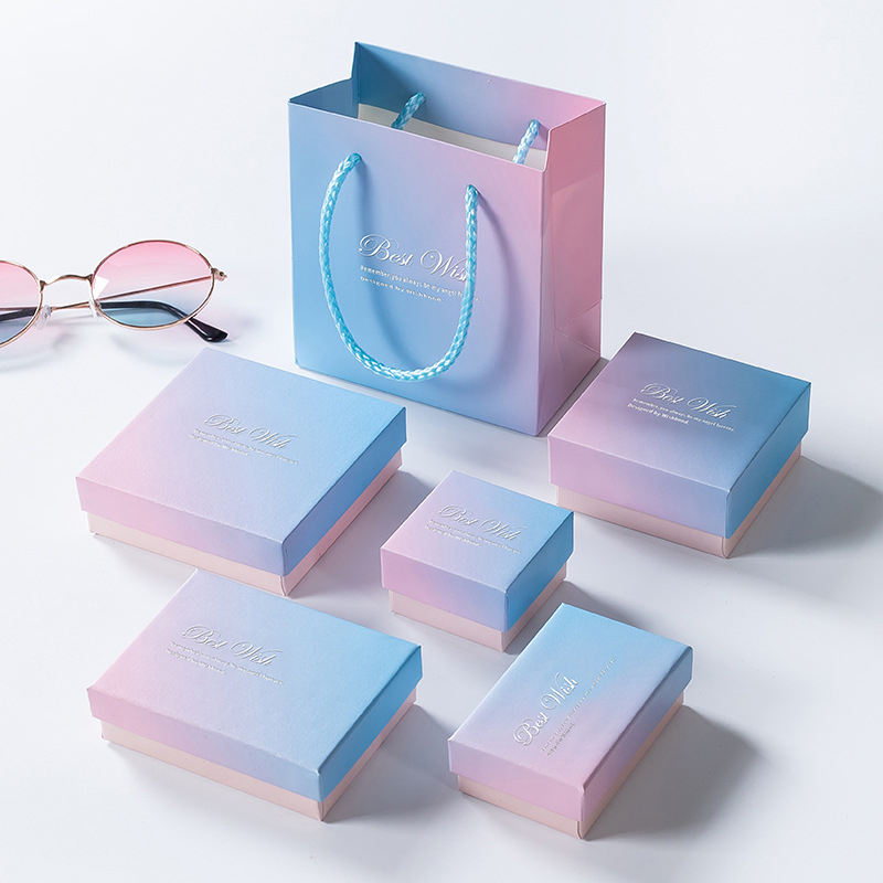 Custom Pink Jewelry Packaging Box