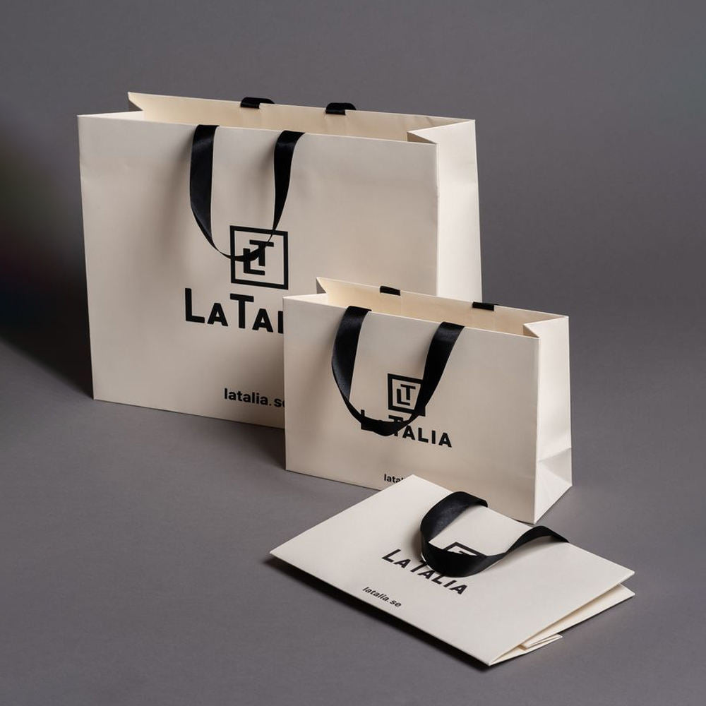 Custom Kraft Paper Shopping Bag – Style 005