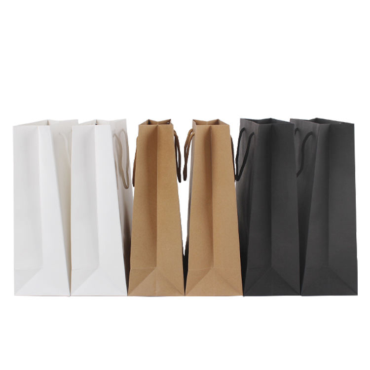 Custom Kraft Paper Shopping Bag – Style 004
