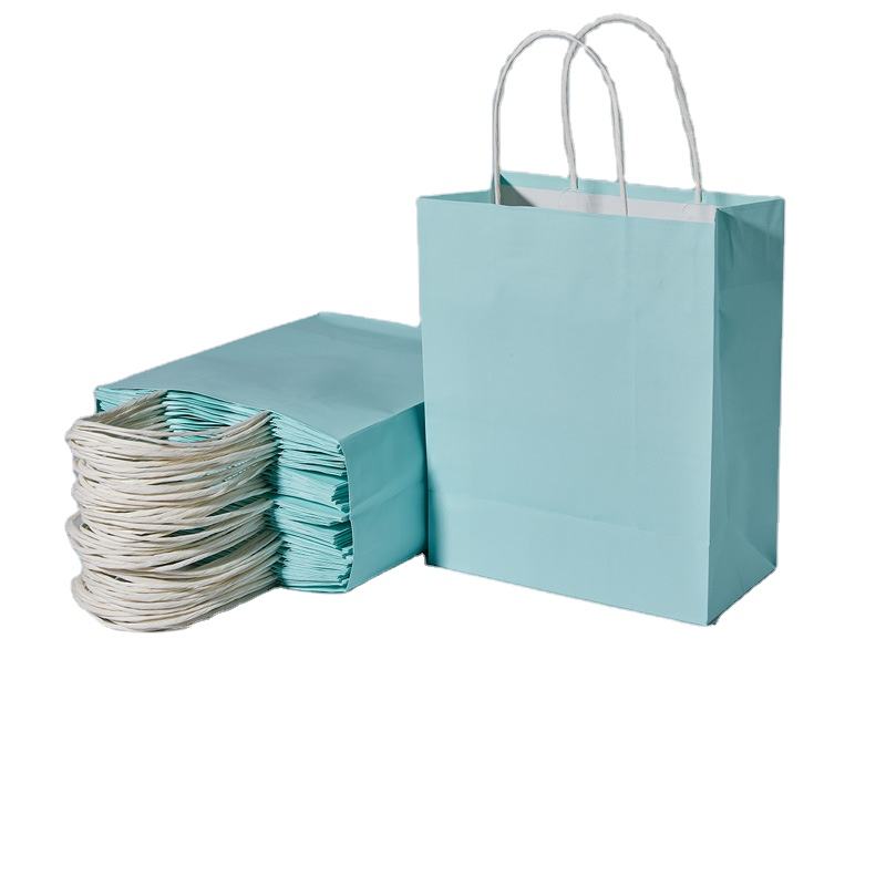 Custom Kraft Paper Shopping Bag – Style 006
