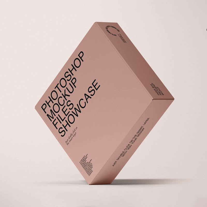 Custom Blush Pink Apparel Mailer Box with Tissue