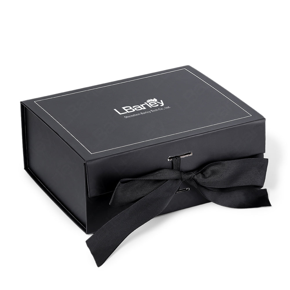 Custom Black Collapsible Magnetic Gift Box