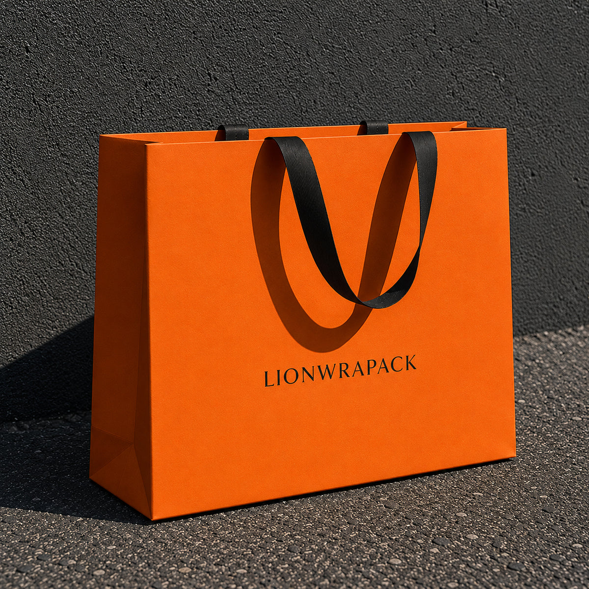 Custom Paper Shopping Bag - overview image