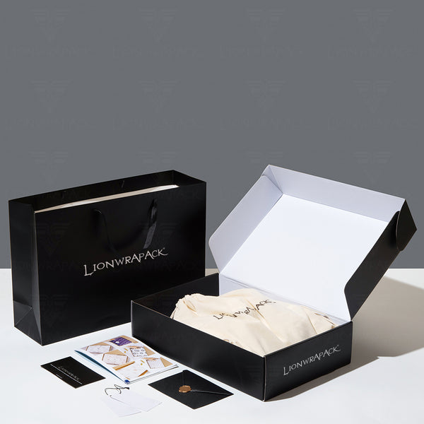 Custom Eco-Friendly Kraft Paper Gift Boxes with Logo | Recyclable, Durable Art Paper Packaging Set