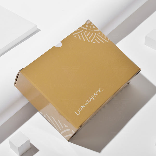 Customizable Kraft Paper Corrugated Boxes - Free Samples for Sustainable E-commerce Packaging