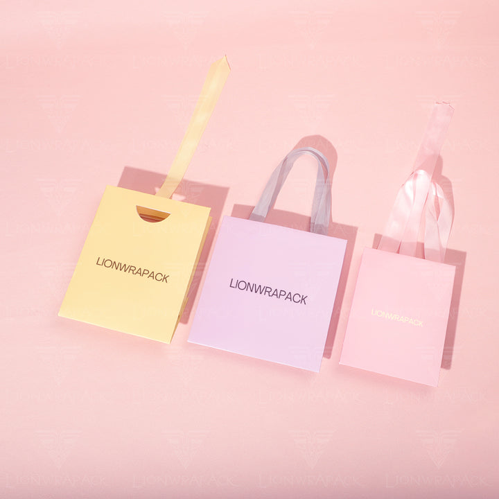 Custom Paper Shopping Bag Set – Style 06-10