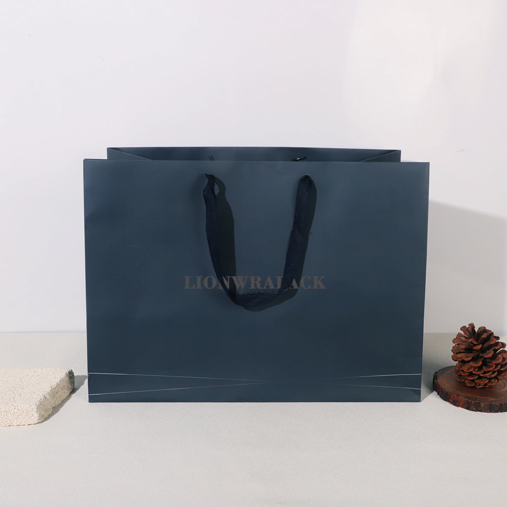 Custom Paper Shopping Bag - Style B - overview image