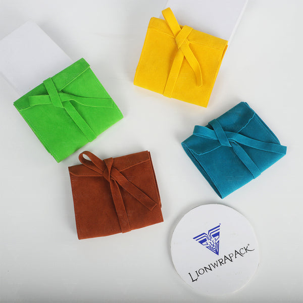 Velvet Drawstring Pouch Jewelry Baggie Ring Party Wedding Gift - Foto 8