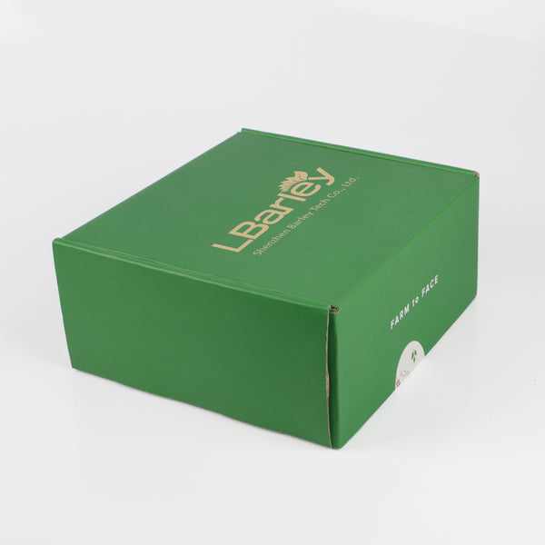 Lionwrapack Green Corrugated Rigid Cosmetic Packaging Shipping Mailer Box