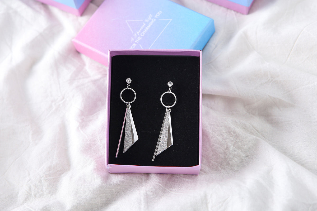 Custom Gradient Jewelry Gift Box and Shopping Bag Set