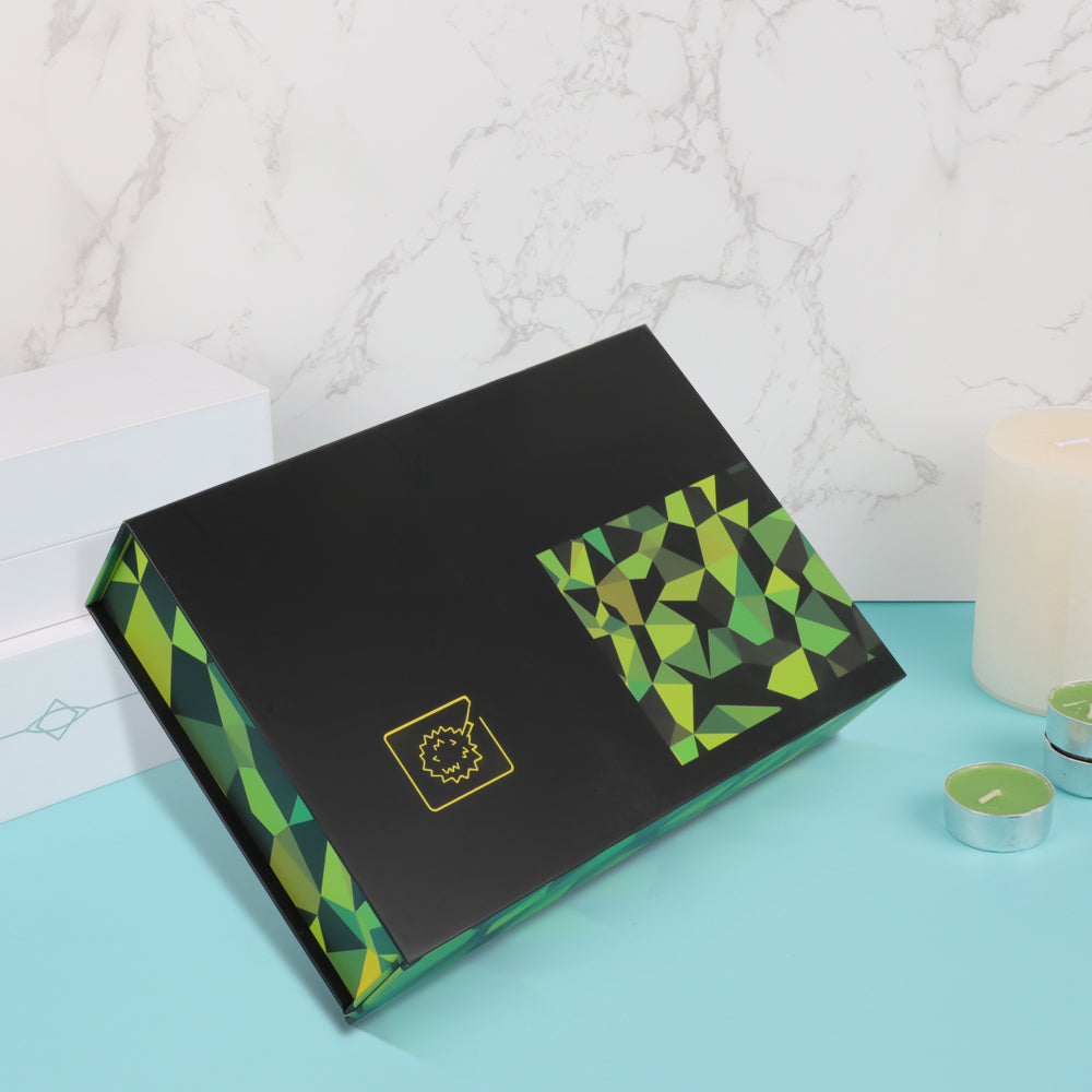 Custom Green Magnetic Gift Box